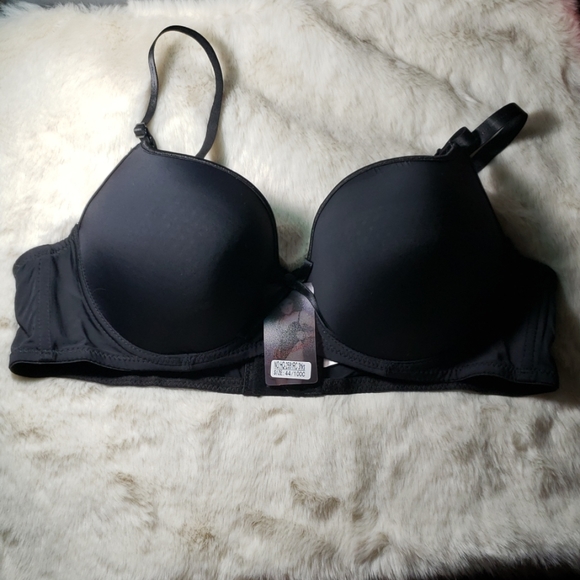 Black soft underwire molded push up Bras - Picture 2 of 7
